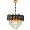 Подвесная люстра Darian DARIAN 76017/5C GOLD BLACK Natali Kovaltseva