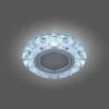 Встраиваемый светильник Gauss Backlight BL050 кристалл/хром GU5.3 Led 4100K