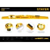STAYER HARD 600 мм литой уровень с зеркальным глазком и ударной площадкой 3483-060