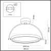 Потолочный светильник Odeon Light Solaris 6627/36CL