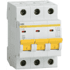 Автоматический выключатель IEK ВА47-29 3Р 1А 4,5кА х-ка D MVA20-3-001-D