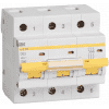 Автоматический выключатель IEK ВА47-100 3Р 25А 10кА х-ка D MVA40-3-025-D