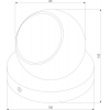 Наземный светильник Elektrostandard Ball 35143/S