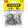 Алюминиевые заклепки Color-FIX, 4.0 х 10 мм, RAL 9003 белый, 50 шт., STAYER Professional 3125-40-9003