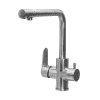 Смеситель для кухни ПСМ-ПРОФСАН PSM-300-22 STEEL с подключением фильтра тип См-МОЦБА
