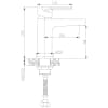 Смеситель для раковины Rossinka RS33 (RS33-11U)