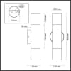 Настенный светильник Odeon Light Marbella 6675/12WL