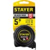 STAYER BlackMax 5м / 19мм рулетка в ударостойком полностью обрезиненном корпусе  и двумя фиксаторами 3410-05_z02
