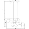Подвесной светильник Freya Sepia FR5391PL-06CFL