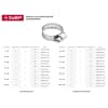 Хомуты STAYER 13-23 мм, 5 шт., стальные оцинкованные, 3780-13-23_z01
