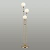 Торшер Odeon Light Palle 5405/3F золотой/корич./голубой/зеленый/белый матов./металл/керамика/стекло E14 3*40W