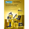 RAPID 14 мм плоские скобы, супертвердые, профессиональные тип 36, 5000 шт 11886910