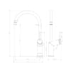Смеситель Lemark Minima (LM3805C) для кухни