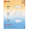 Светильник светодиодный IN HOME ELEGANT LOTUS 90Вт 230В 3000-6500K 7000Лм 590х570х90мм c пультом ДУ белый 4690612051505