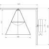 Настенный светильник уличный Elektrostandard Bevel 35184/D черный