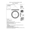Подвесной светильник 10120 10126+10/S gold Newport