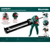 KRAFTOOL EXPERT 4-in-1  усиленный cкелетный поворотный пистолет для герметика, 310 мл 06675