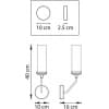 Бра Flume 723615 Lightstar