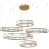 Подвесной светильник Loft It Crystal ring 10135/5 Gold