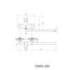 Смеситель для ванны с душем TSARSBERG TSB-950-1202 тип См-ВУОРНШлА