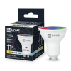 Лампа светодиодная IN HOME LED-JCDRC-RGBW-SMART 11Вт 230В димм. GU10 3000-6500К 990Лм 4690612050072