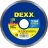 Круг отрезной для УШМ DEXX Ø 115х22.2 мм, алмазный, сплошной 36703-115_z01