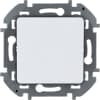 Переключатель одноклавишный Legrand Inspiria для скрытого монтажа, цвет "Белый", номинальный ток 10 А, напряжение ~250В 673650