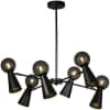 Потолочная люстра Loft It Halley 10046/6 Black