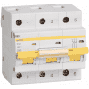 Автоматический выключатель IEK ВА 47-100 3Р 63А 10 кА х-ка С MVA40-3-063-C