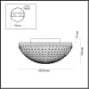 Потолочная люстра Odeon Light Malaga 4936/3C