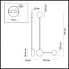 Настенный светильник ODEON LIGHT SATELLITE 3900/10WG
