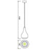 Подвесной светильник Horoz Avensis 10W 6400K 020-002-0010 HL873LBL