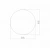 Зеркало MIXLINE круглое (525021)
