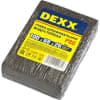 Губка шлифовальная DEXX 100х68х26мм, Р80, четырехсторонняя, AL2O3 средняя жесткость 35637-080