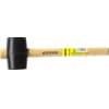 Киянка резиновая черная с деревянной ручкой STAYER 225 г 20505-40