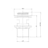Выпуск для умывальника IDDIS Optima Home, хром (001SB01i88)