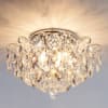 Люстра хрустальная Eurosvet Crystal 10081/6 хром/прозрачный хрусталь Strotskis