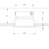 Точечный светильник Elektrostandard Teka 25023/LED