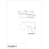 Мыльница керамическая RUSH Flores (FL08411)