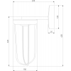 Настенный светильник уличный Elektrostandard Ritz 35183/D черный