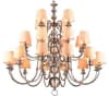 Подвесная люстра Newport 3100 31010+12/C B/C без абажуров
