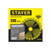 STAYER CONSTRUCT 230 x 30/20мм 24Т, диск пильный по дереву, технический рез 3683-230-30-24_z01