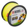 Леска для триммера зубчатый квадрат, 3,0мм х 113м, на DIN катушке FLEX CORD Denzel 96806