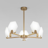 Потолочная люстра Eurosvet Marble 60158/5 латунь