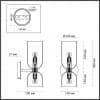 Бра ODEON LIGHT ORINOCO 4798/2W