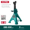 KRAFTOOL S-PIN 3т 280-430мм подставка страховочная усиленная со штифтом 43465-3