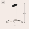 Подвесной светильник Curve MOD156PL-L52B4K Maytoni