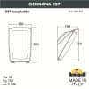 Уличное бра FUMAGALLI GERMANA 2N1.000.000.AYF1R