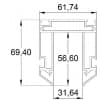 Шинопровод Smart TR3040-AL Denkirs