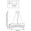 Подвесная люстра Lightstar Helio 703163
